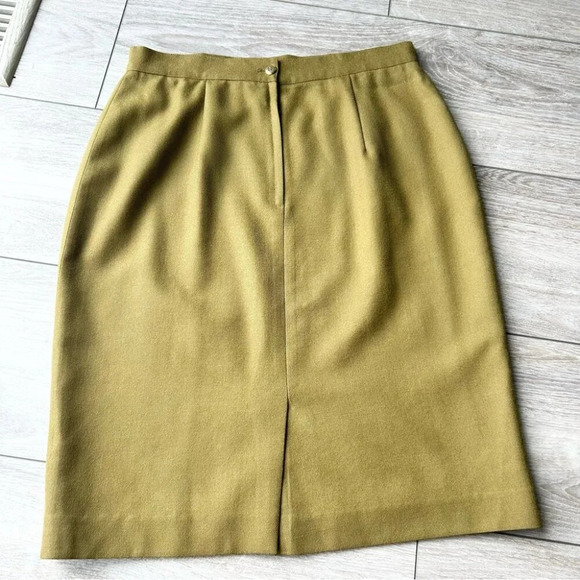 Vintage Jaki Petites Union Made Pure Wool Pencil Skirt Made in Canada - Picture 11 of 15